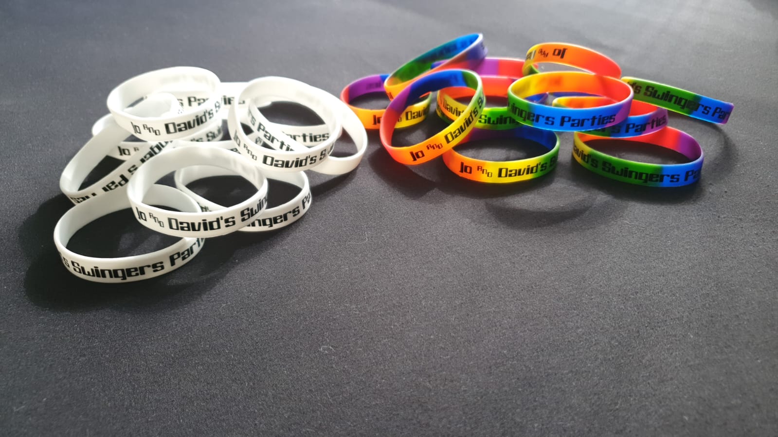sexuality wristbands at jo and davids swingers parties